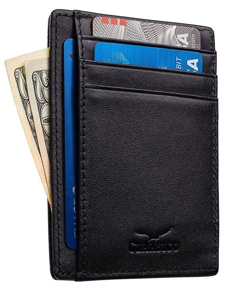 rfid blocking credit card holder leather wallet printed zipper|best rfid blocking slim wallet.